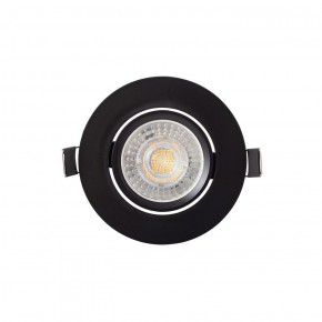 DK3020-BK Встраиваемый светильник, IP 20, 10 Вт, GU5.3, LED, черный, пластик в Нижнем Тагиле - nizhniy-tagil.ok-mebel.com | фото 3