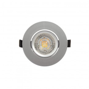 DK3020-CM Встраиваемый светильник, IP 20, 10 Вт, GU5.3, LED, серый, пластик в Нижнем Тагиле - nizhniy-tagil.ok-mebel.com | фото
