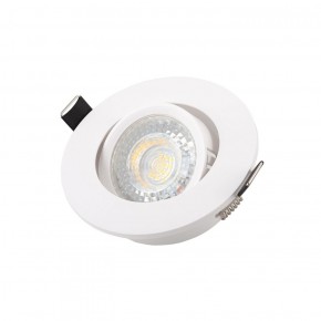 DK3020-WH Встраиваемый светильник, IP 20, 10 Вт, GU5.3, LED, белый, пластик в Нижнем Тагиле - nizhniy-tagil.ok-mebel.com | фото 3