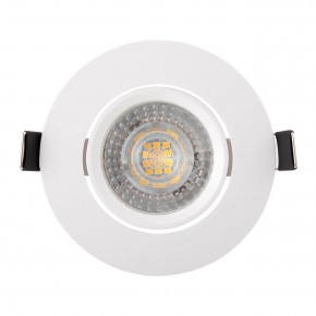 DK3020-WH Встраиваемый светильник, IP 20, 10 Вт, GU5.3, LED, белый, пластик в Нижнем Тагиле - nizhniy-tagil.ok-mebel.com | фото