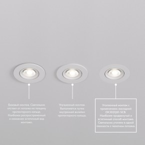 DK3020-WH Встраиваемый светильник, IP 20, 10 Вт, GU5.3, LED, белый, пластик в Нижнем Тагиле - nizhniy-tagil.ok-mebel.com | фото 6