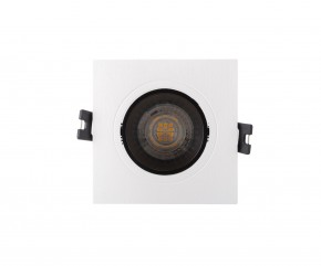 DK3021-WB Встраиваемый светильник, IP 20, 10 Вт, GU5.3, LED, белый/черный, пластик в Нижнем Тагиле - nizhniy-tagil.ok-mebel.com | фото
