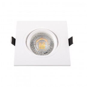 DK3021-WH Встраиваемый светильник, IP 20, 10 Вт, GU5.3, LED, белый, пластик в Нижнем Тагиле - nizhniy-tagil.ok-mebel.com | фото 4