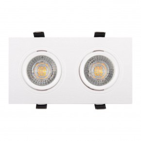 DK3022-WH Встраиваемый светильник, IP 20, 10 Вт, GU5.3, LED, белый, пластик в Нижнем Тагиле - nizhniy-tagil.ok-mebel.com | фото 2