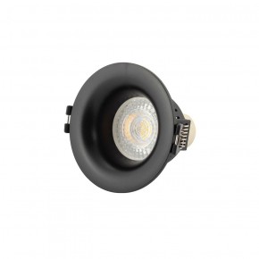 DK3024-BK Встраиваемый светильник, IP 20, 10 Вт, GU5.3, LED, черный, пластик в Нижнем Тагиле - nizhniy-tagil.ok-mebel.com | фото 1