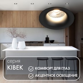 DK3024-BK Встраиваемый светильник, IP 20, 10 Вт, GU5.3, LED, черный, пластик в Нижнем Тагиле - nizhniy-tagil.ok-mebel.com | фото 4