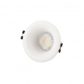 DK3024-WH Встраиваемый светильник, IP 20, 10 Вт, GU5.3, LED, белый, пластик в Нижнем Тагиле - nizhniy-tagil.ok-mebel.com | фото 1