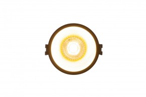 DK3026-BG Встраиваемый светильник, IP 20, 10 Вт, GU5.3, LED, черный/золотой, пластик в Нижнем Тагиле - nizhniy-tagil.ok-mebel.com | фото 2