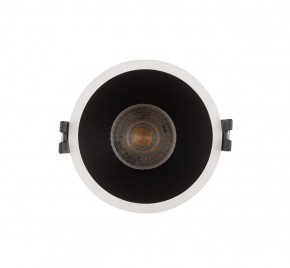 DK3026-WB Встраиваемый светильник, IP 20, 10 Вт, GU5.3, LED, белый/черный, пластик в Нижнем Тагиле - nizhniy-tagil.ok-mebel.com | фото