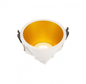 DK3026-WG Встраиваемый светильник, IP 20, 10 Вт, GU5.3, LED, белый/золотой, пластик в Нижнем Тагиле - nizhniy-tagil.ok-mebel.com | фото 4