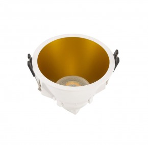 DK3026-WG Встраиваемый светильник, IP 20, 10 Вт, GU5.3, LED, белый/золотой, пластик в Нижнем Тагиле - nizhniy-tagil.ok-mebel.com | фото 2