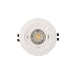 DK3029-WH Встраиваемый светильник, IP 20, 10 Вт, GU5.3, LED, белый, пластик в Нижнем Тагиле - nizhniy-tagil.ok-mebel.com | фото 1
