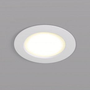 DK3046-WH Встраиваемый светильник, IP 20, 5Вт, LED, белый, пластик в Нижнем Тагиле - nizhniy-tagil.ok-mebel.com | фото