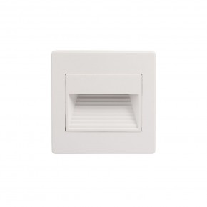 DK3050-WH Светильник встраиваемый в стену, IP 20, LED 3000, 1 Вт, белый, пластик в Нижнем Тагиле - nizhniy-tagil.ok-mebel.com | фото 3