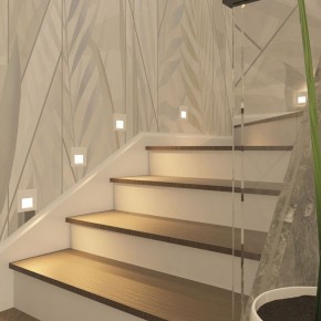 DK3050-WH Светильник встраиваемый в стену, IP 20, LED 3000, 1 Вт, белый, пластик в Нижнем Тагиле - nizhniy-tagil.ok-mebel.com | фото 9