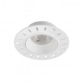 DK3055-WH Встраиваемый светильник, IP 20, 10 Вт, GU5.3, LED, белый, пластик в Нижнем Тагиле - nizhniy-tagil.ok-mebel.com | фото