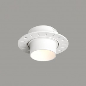 DK3056-WH Встраиваемый светильник под шпатлевку, IP20, до 15 Вт, LED, GU5,3, белый, пластик в Нижнем Тагиле - nizhniy-tagil.ok-mebel.com | фото 1