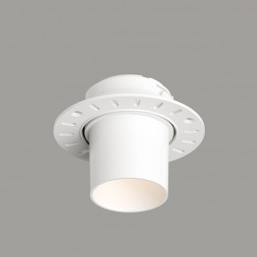 DK3057-WH Встраиваемый светильник под шпатлевку, IP20, до 15 Вт, LED, GU5,3, белый, пластик в Нижнем Тагиле - nizhniy-tagil.ok-mebel.com | фото 1