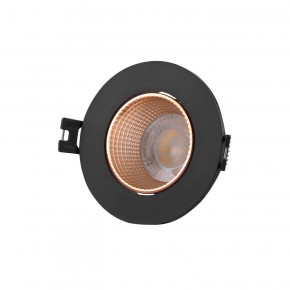 DK3061-BBR Встраиваемый светильник, IP 20, 10 Вт, GU5.3, LED, черный/бронзовый, пластик в Нижнем Тагиле - nizhniy-tagil.ok-mebel.com | фото 1