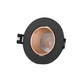 DK3061-BBR Встраиваемый светильник, IP 20, 10 Вт, GU5.3, LED, черный/бронзовый, пластик в Нижнем Тагиле - nizhniy-tagil.ok-mebel.com | фото