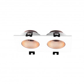 DK3072-WBR Встраиваемый светильник, IP 20, 10 Вт, GU5.3, LED, белый/бронзовый, пластик в Нижнем Тагиле - nizhniy-tagil.ok-mebel.com | фото 2