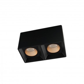 DK3085-BK+BR Светильник накладной IP 20, 10 Вт, GU5.3, LED, черный/бронзовый, пластик в Нижнем Тагиле - nizhniy-tagil.ok-mebel.com | фото