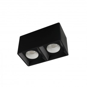 DK3085-BK+CH Светильник накладной IP 20, 10 Вт, GU5.3, LED, черный/хром, пластик в Нижнем Тагиле - nizhniy-tagil.ok-mebel.com | фото