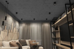 DK3090-BK+CH Светильник накладной IP 20, 10 Вт, GU5.3, LED, черный/хром, пластик в Нижнем Тагиле - nizhniy-tagil.ok-mebel.com | фото 2