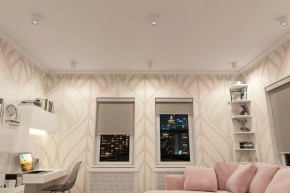 DK3090-WH+CH Светильник накладной IP 20, 10 Вт, GU5.3, LED, белый/хром, пластик в Нижнем Тагиле - nizhniy-tagil.ok-mebel.com | фото 2