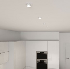 DK3120-WH Встраиваемый светильник, IP20, до 15 Вт, LED, GU5,3, белый, пластик в Нижнем Тагиле - nizhniy-tagil.ok-mebel.com | фото 6