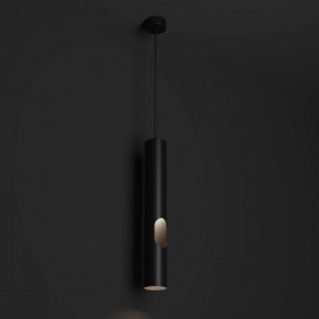 DK4045-BK Подвесной светильник, с декоративным вырезом, IP 20, до 15 Вт, LED, GU10, черный, алюминий в Нижнем Тагиле - nizhniy-tagil.ok-mebel.com | фото 2