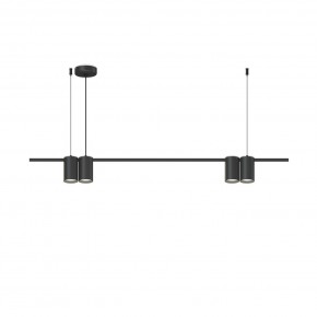 DK4061-BK Подвесной светильник ORBIT, IP20, 4xGU10 LED до 15 Вт, черный матовый, алюминий в Нижнем Тагиле - nizhniy-tagil.ok-mebel.com | фото 3