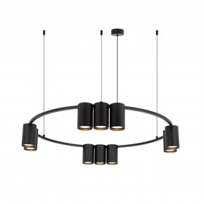 DK4065-BK Подвесной светильник ORBIT, IP20, 10xGU10 LED до 15 Вт, черный матовый, алюминий в Нижнем Тагиле - nizhniy-tagil.ok-mebel.com | фото 3