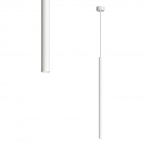 DK4303-WH Подвесной светильник со встроенным светодиодом, 5W, IP 20, 3000K, белый, алюминий в Нижнем Тагиле - nizhniy-tagil.ok-mebel.com | фото