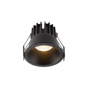 DK4400-BK Встраиваемый светильник, IP 20, 7 Вт, LED 3000, черный, алюминий в Нижнем Тагиле - nizhniy-tagil.ok-mebel.com | фото