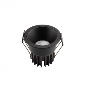 DK4500-BK Встраиваемый светильник, IP 20, 12 Вт, LED 3000, черный, алюминий в Нижнем Тагиле - nizhniy-tagil.ok-mebel.com | фото