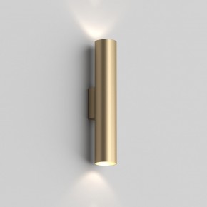 DK5022-SG Настенный светильник, IP20, до 15 Вт, LED, 2xGU10, матовое золото, алюминий в Нижнем Тагиле - nizhniy-tagil.ok-mebel.com | фото