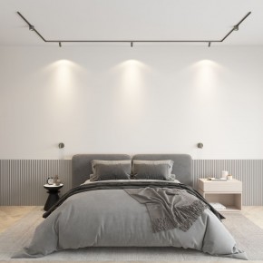 DK5072-DN Бра SHINE WALL со светодиодом, D104*H68, IP20, 3000К, 3W, RA?90, темный никель, алюминий в Нижнем Тагиле - nizhniy-tagil.ok-mebel.com | фото 4