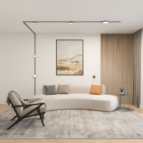 DK5072-DN Бра SHINE WALL со светодиодом, D104*H68, IP20, 3000К, 3W, RA?90, темный никель, алюминий в Нижнем Тагиле - nizhniy-tagil.ok-mebel.com | фото 5