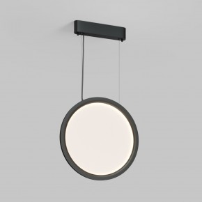 DK6604-BK Подвесной вертикальный светильник Veil со светодиодом H1500 d450 220V 36W 3000-6000K IP20 черный алюминий в Нижнем Тагиле - nizhniy-tagil.ok-mebel.com | фото