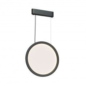 DK6604-BK Подвесной вертикальный светильник Veil со светодиодом H1500 d450 220V 36W 3000-6000K IP20 черный алюминий в Нижнем Тагиле - nizhniy-tagil.ok-mebel.com | фото 3