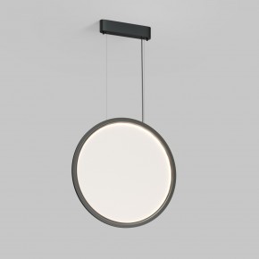 DK6606-BK Подвесной вертикальный светильник Veil со светодиодом H1700 d600 220V 48W 3000-6000K IP20 черный алюминий в Нижнем Тагиле - nizhniy-tagil.ok-mebel.com | фото 3