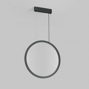 DK6606-BK Подвесной вертикальный светильник Veil со светодиодом H1700 d600 220V 48W 3000-6000K IP20 черный алюминий в Нижнем Тагиле - nizhniy-tagil.ok-mebel.com | фото 4