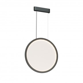 DK6606-BK Подвесной вертикальный светильник Veil со светодиодом H1700 d600 220V 48W 3000-6000K IP20 черный алюминий в Нижнем Тагиле - nizhniy-tagil.ok-mebel.com | фото 5
