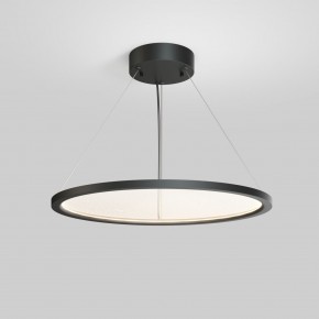 DK6616-BK Подвесной горизонтальный светильник Veil со светодиодом H900 d600 220V 48W 3000-6000K IP20 черный алюминий в Нижнем Тагиле - nizhniy-tagil.ok-mebel.com | фото