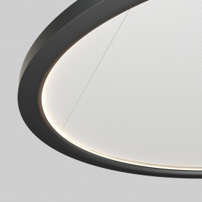 DK6616-BK Подвесной горизонтальный светильник Veil со светодиодом H900 d600 220V 48W 3000-6000K IP20 черный алюминий в Нижнем Тагиле - nizhniy-tagil.ok-mebel.com | фото 3
