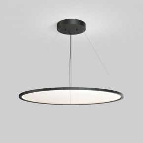 DK6620-BK Подвесной горизонтальный светильник Veil со светодиодом H900 d1000 220V 82W 3000-6000K IP20 черный алюминий в Нижнем Тагиле - nizhniy-tagil.ok-mebel.com | фото