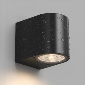 DK9790-BK Настенный уличный светильник NARVIK, IP44, GU10 LED, до 15 Вт, черный, алюминий в Нижнем Тагиле - nizhniy-tagil.ok-mebel.com | фото 3