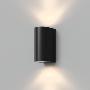 DK9791-BK Настенный уличный светильник NARVIK, IP44, 2хGU10 LED, до 15 Вт, черный, алюминий в Нижнем Тагиле - nizhniy-tagil.ok-mebel.com | фото