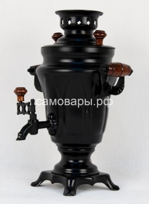 Электрический самовар "Черный Русский" матовый тюльпан в наборе на 1,5 литра. Ограниченная серия. в Нижнем Тагиле - nizhniy-tagil.ok-mebel.com | фото 2